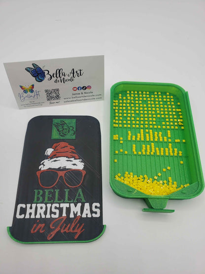 LIMITED Edition #BellaChristmasinJuly Diamond Painting Stackable Drill Trays