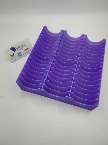 48 Slot Holder for Bags of Drills, Mud, Wax, etc.