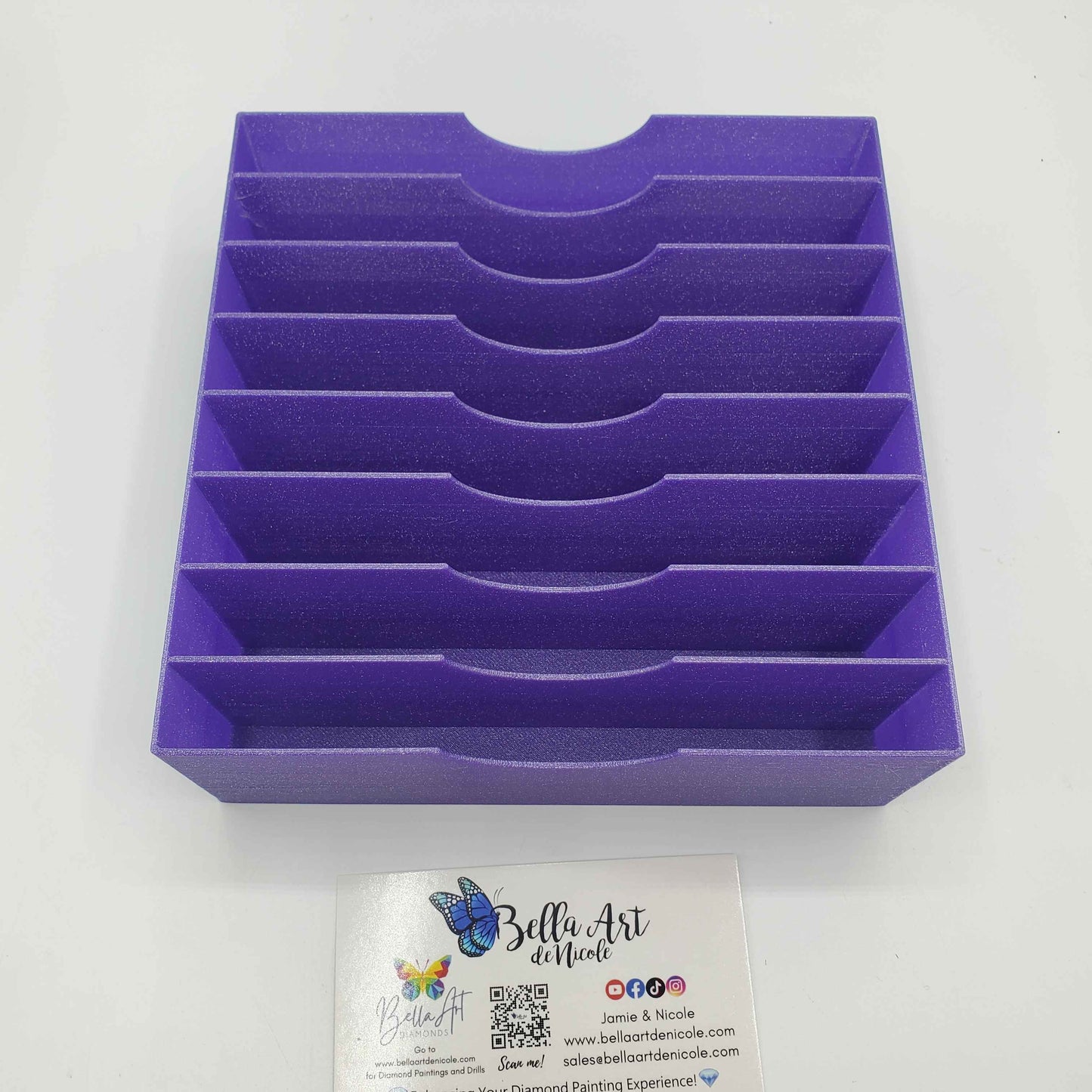 Diamond Painting Release Paper Holder With 8 Slots