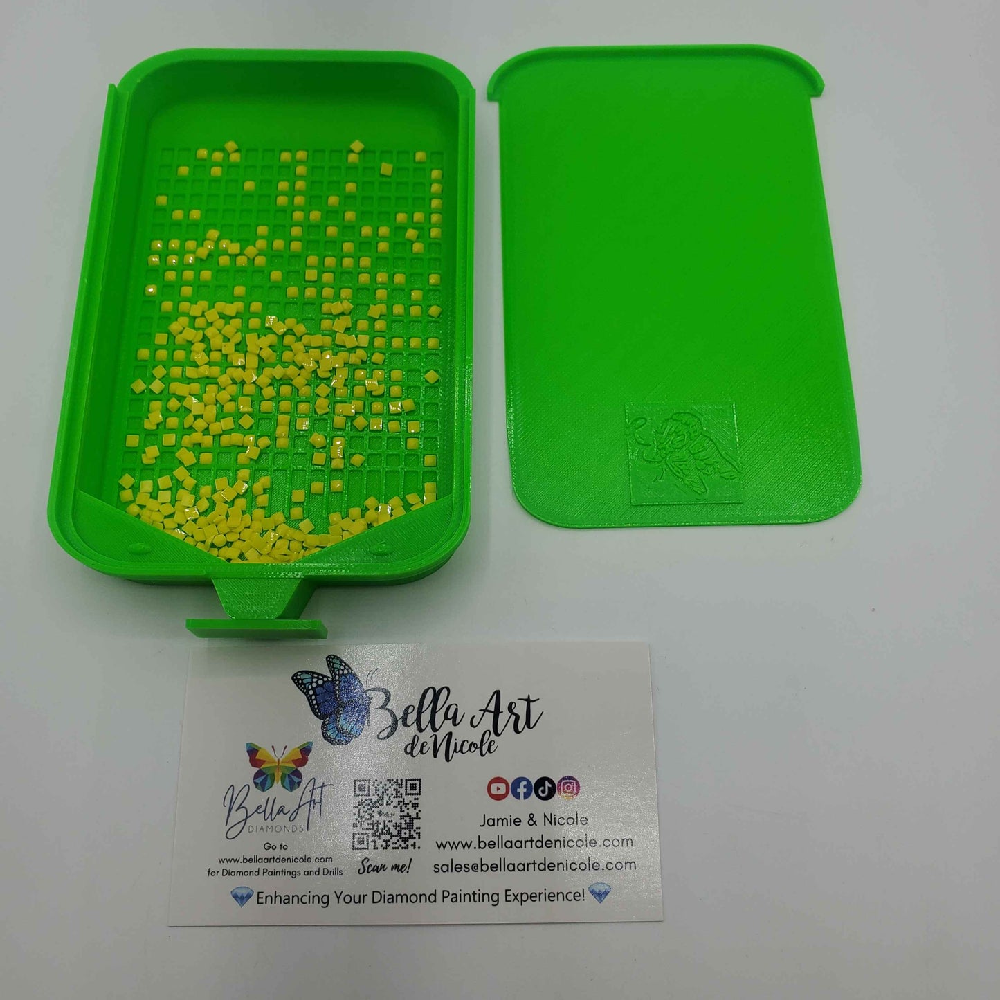 NEW 2.2 & 3.2 Matte Color Diamond Painting Stackable Drill Trays