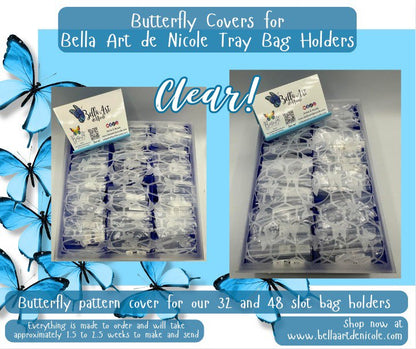 NEW Butterfly Covers for Bella Art de Nicole Bag Holders