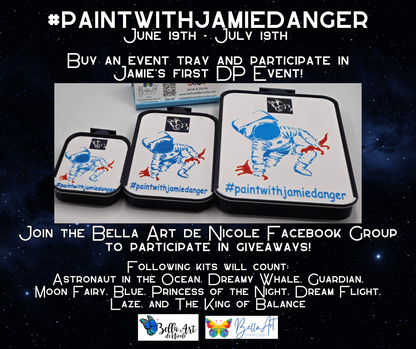 LIMITED Edition #paintwithjamiedanger Diamond Painting Stackable Drill Trays