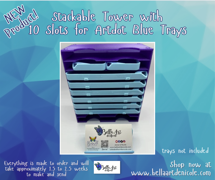 Tower for Artdot Blue Trays