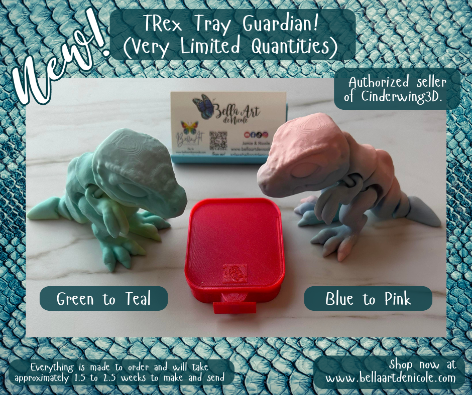 Articulated Dinosaur Tray Guardians