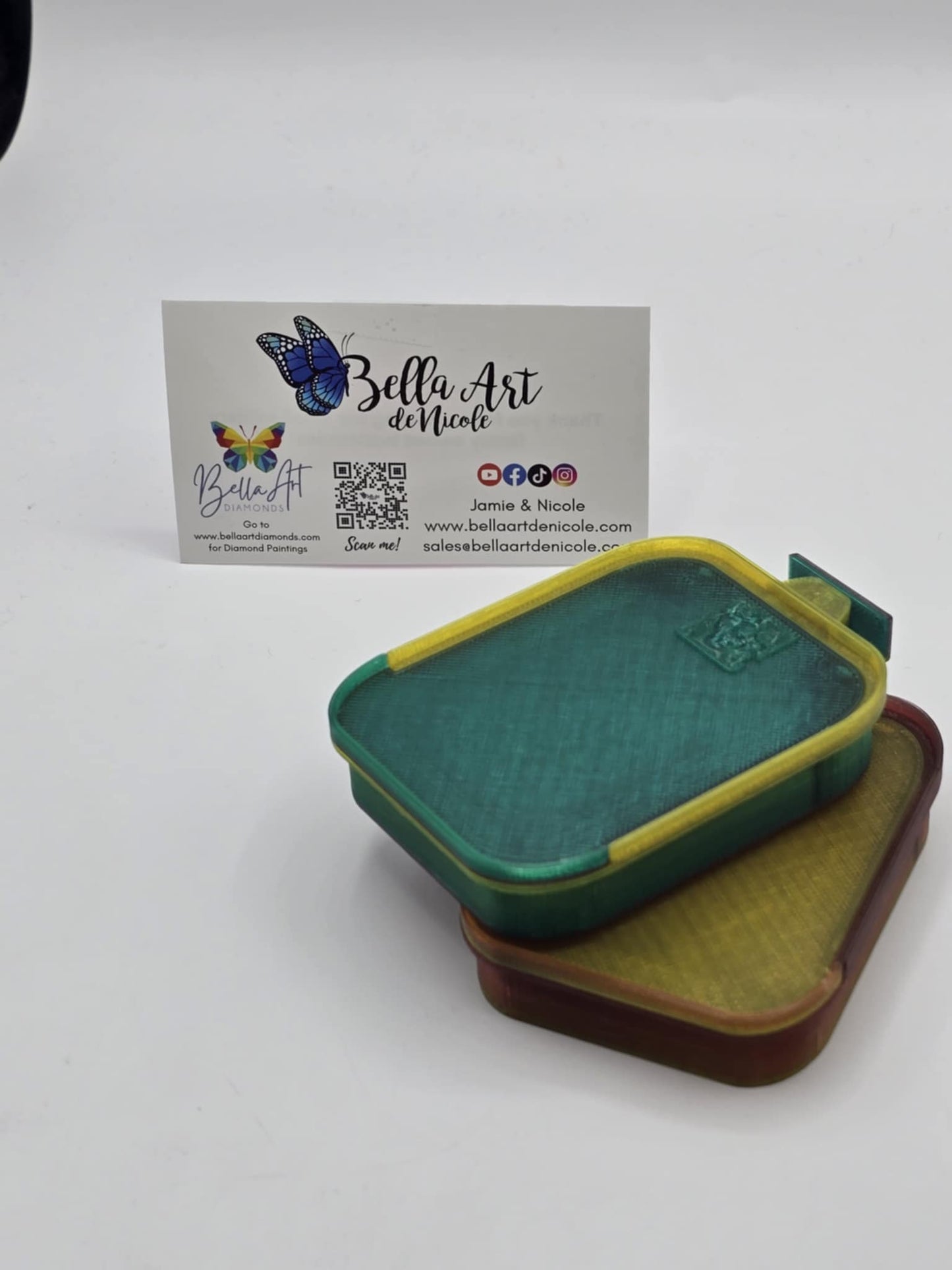 NEW Translucent Colors for Multiple Bella Art de Nicole Diamond Painting Stackable Drill Trays