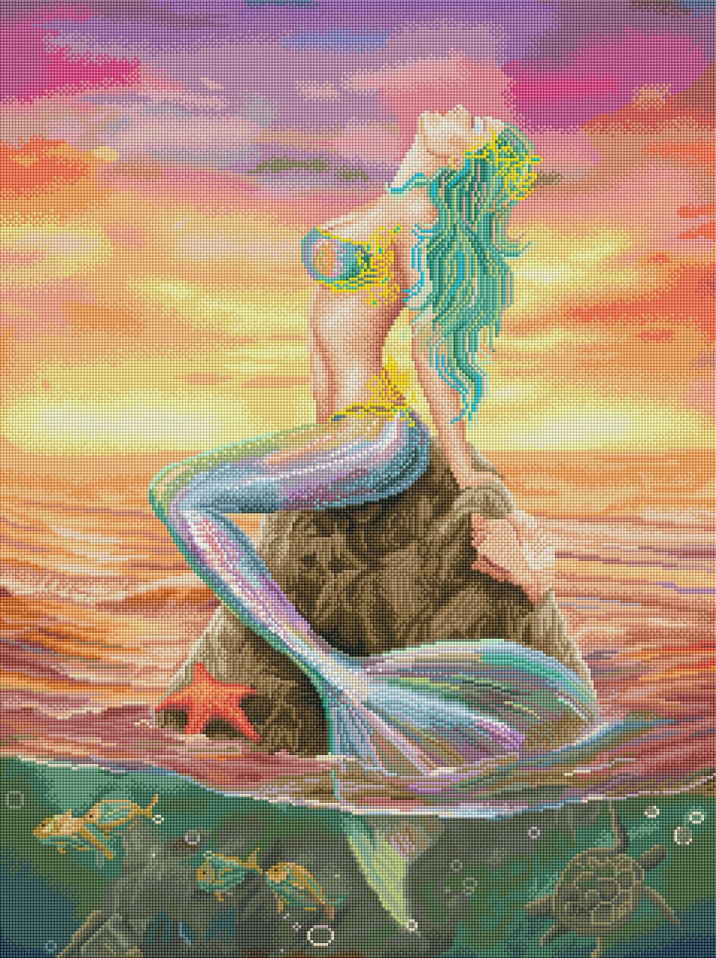 Mermaid on the Stone