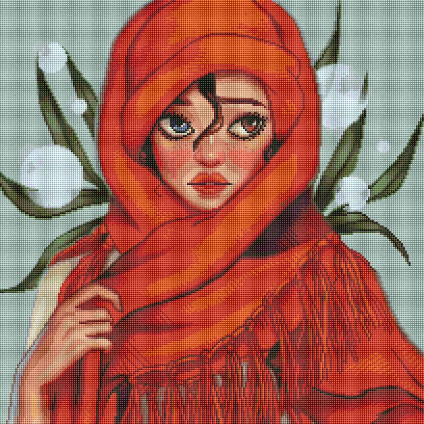 Orange Scarf