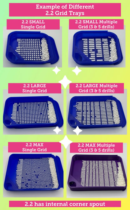 2.2 & 3.2 LIMITED Edition #ASIANTHEMEDDPALONG2025 Event Diamond Painting Stackable Drill Trays