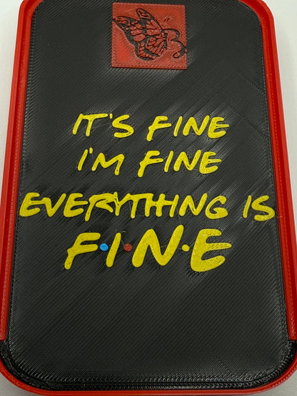 2.2/3.2 Limited Edition "It's Fine" Diamond Painting Trays