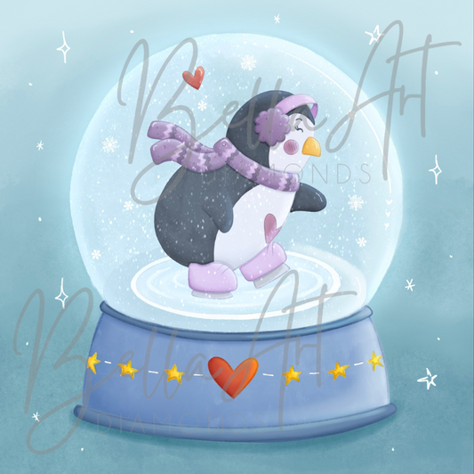 Snow Globe Penguin