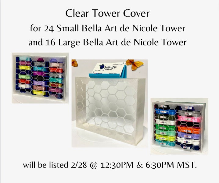 24 Slot Tower for SMALL Diamond Painting Trays – Bella Art de Nicole